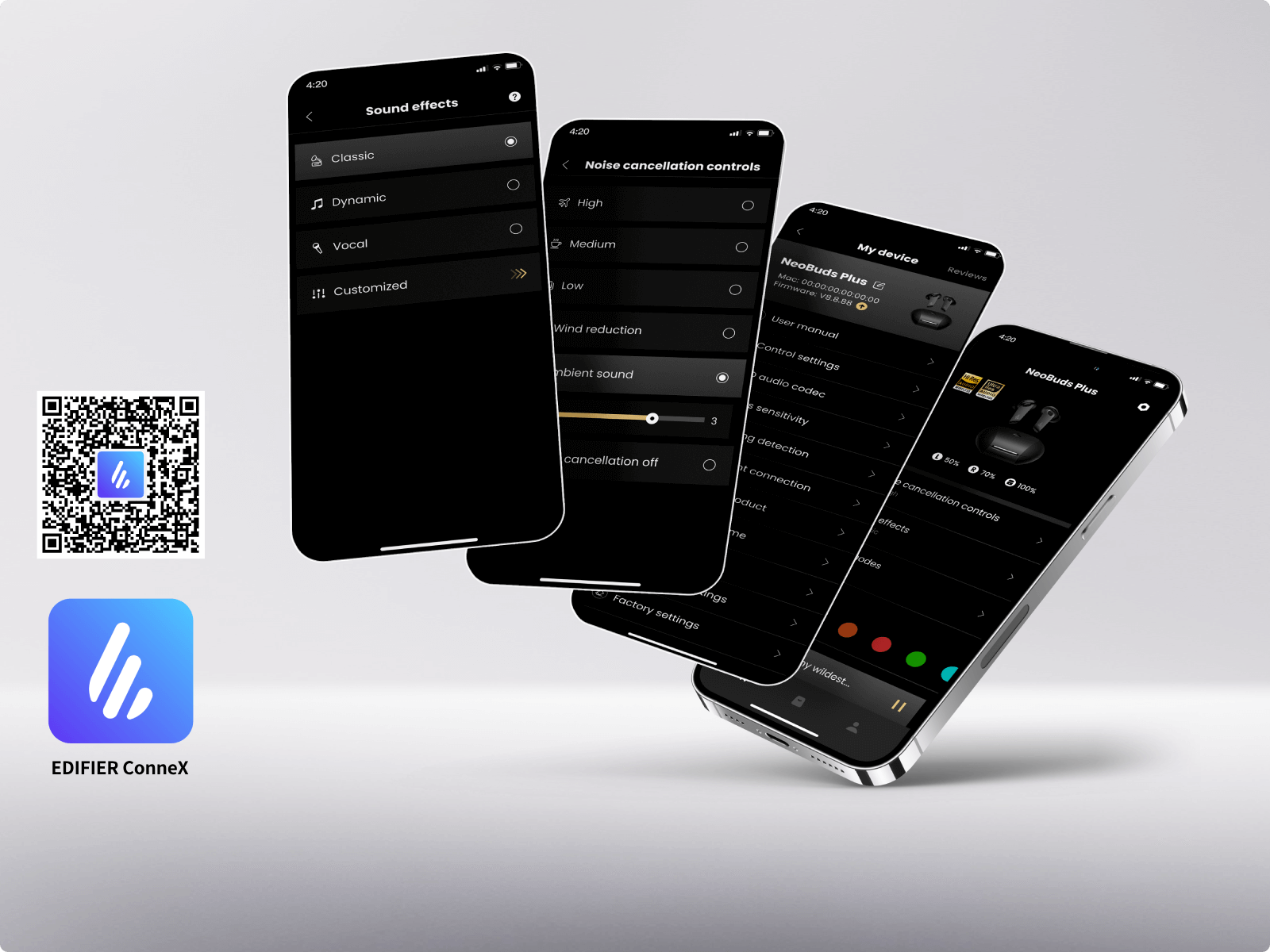 EDIFIER ConneX App QR code