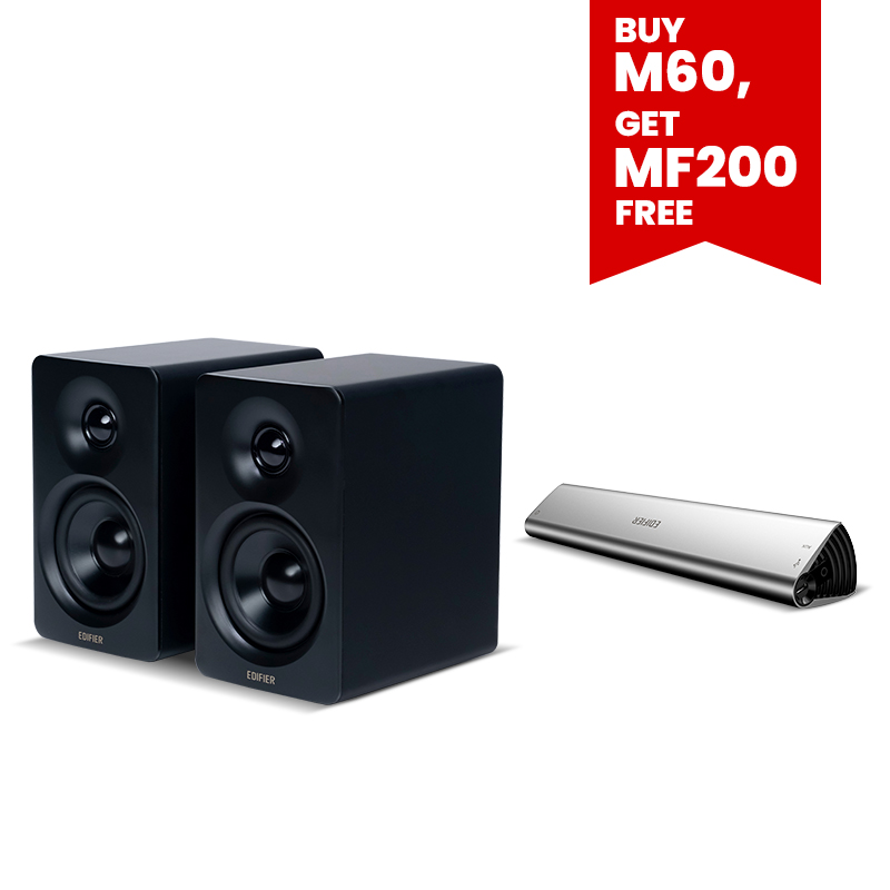 Compact desktop 2.0 speakers | M60 -【Edifier USA】
