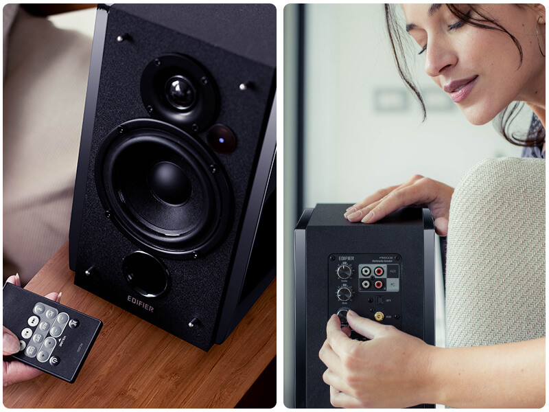 Bookshelf Speakers with Subwoofer Output | R1850DB -【Edifier】