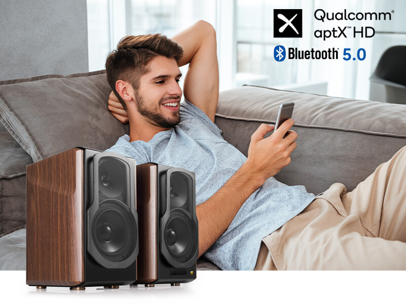 Edifier S2000 MKIII Altavoces HiFi 2.0 Bluetooth Madera