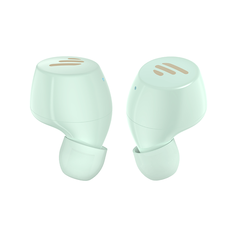 black TWS1 earbuds