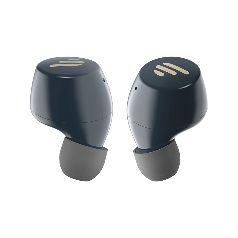 black TWS1 earbuds