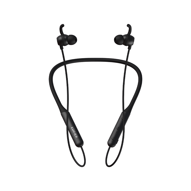 a black W280NB wireless earbuds