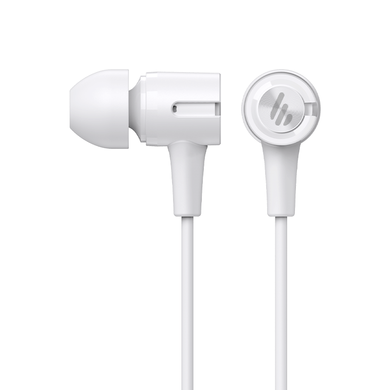 a black p205 wired earbuds