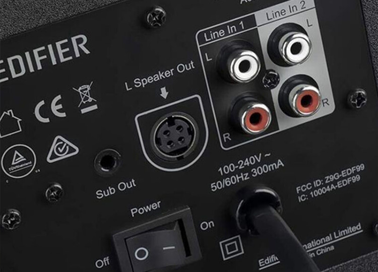 Edifier - Edifier R1700BT BK Lautsprechersystem (66W) für  TV/PC/Notebook/Tablet/Smartphone, Regallautsprecher in schwarz - Enceinte  PC - Rue du Commerce