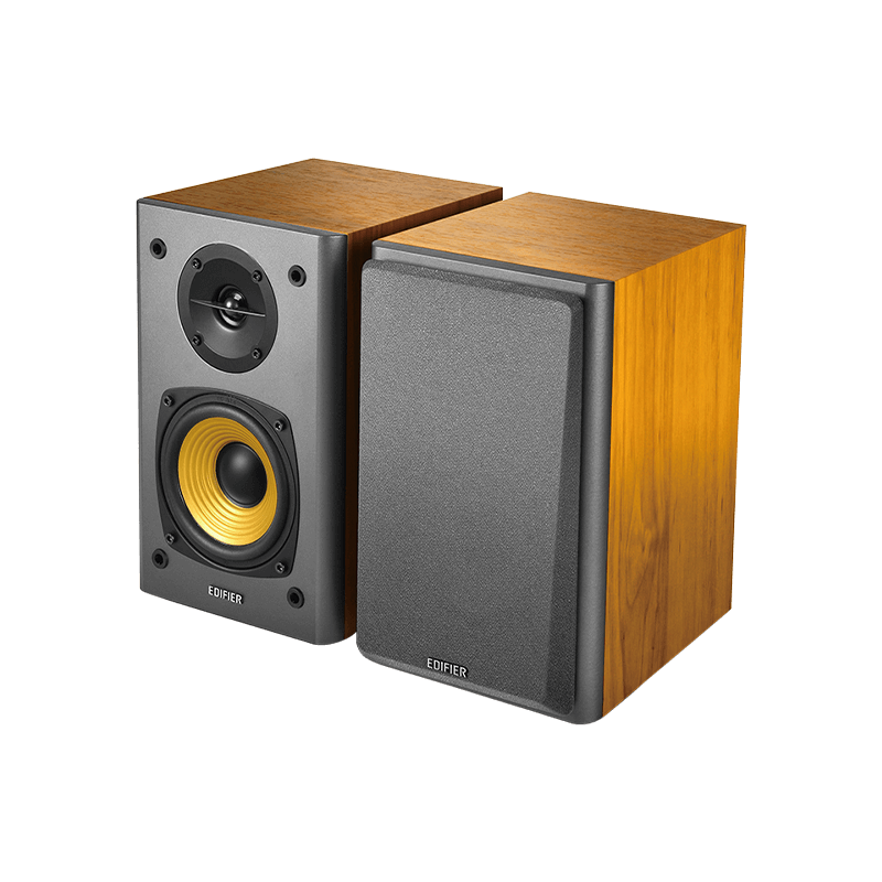 two edifier R1000T4 black speakers