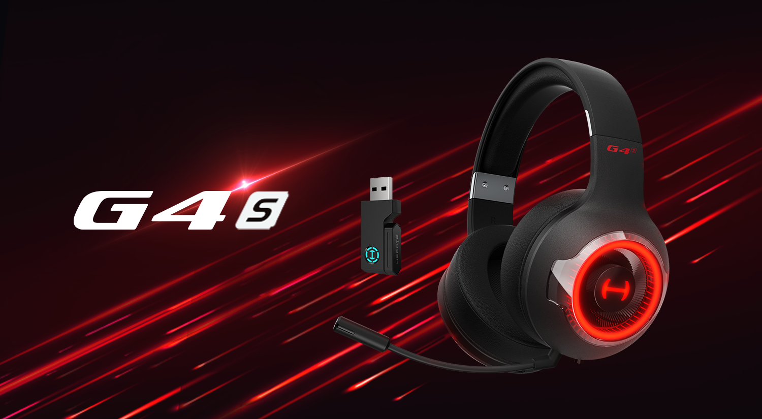 Edifier G4s Auriculares Gaming Inalámbricos para PC/PS5/XBOX ONE/Switch
