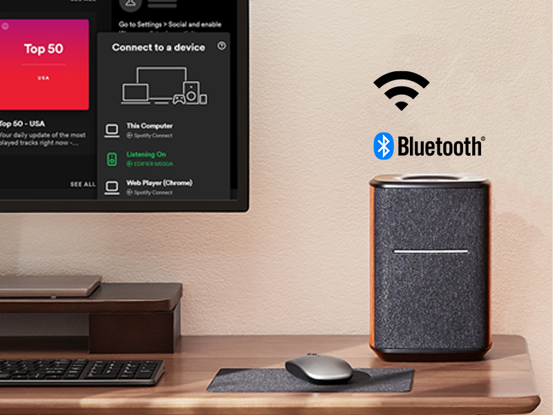 Wireless Smart Speaker with multi-room connectivity | MS50A