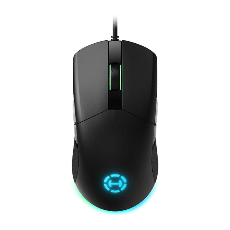 g4m gaming mouse with rgb light on