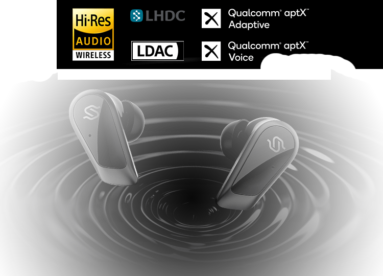 Hi-Res Wireless Audio, HD codecs like LDAC and LHDC 5.0