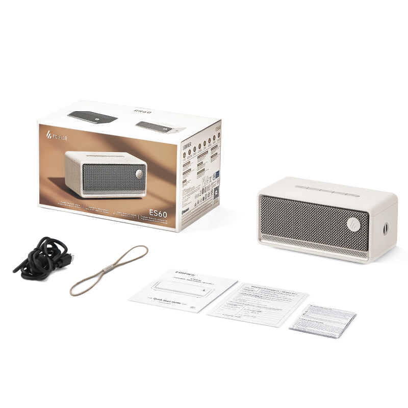 Edifier ES60 ポータブル Bluetooth スピーカー Portable Bluetooth Speaker | ES60 -【Edifier USA】