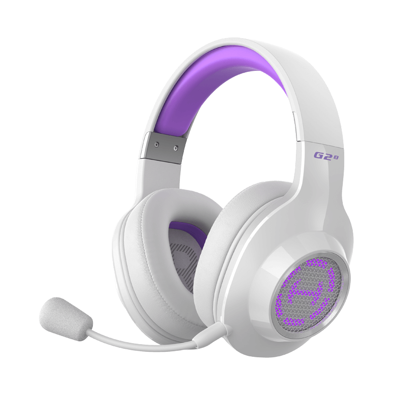 white g2 s gaming headset with mic
