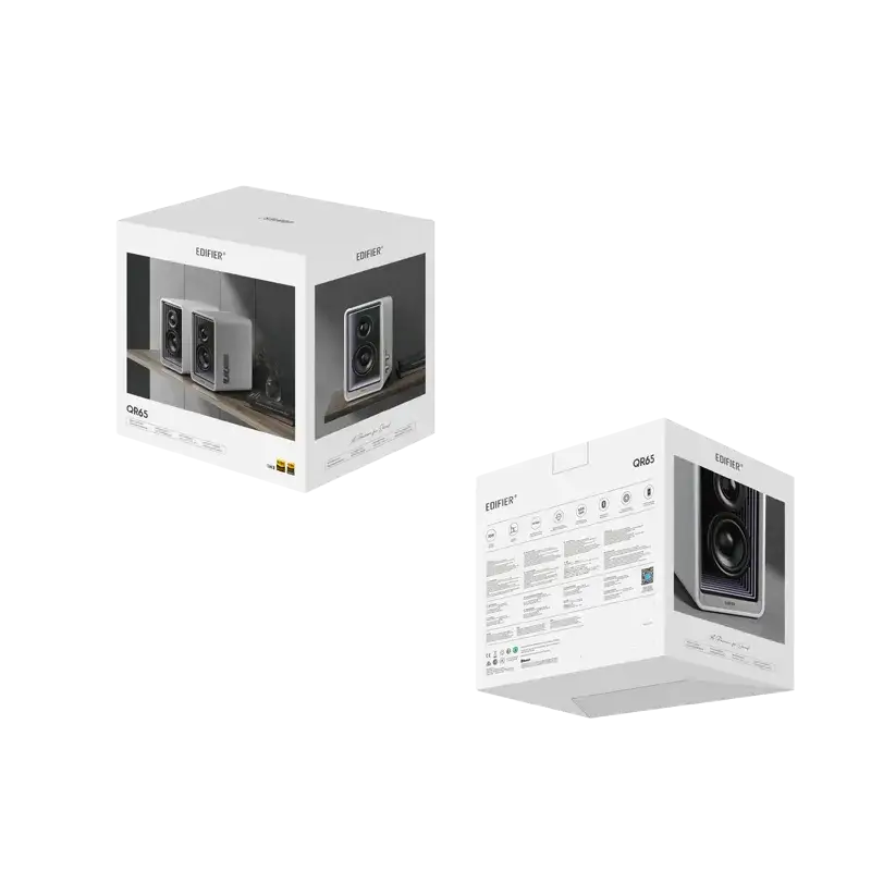 Desktop Active Monitor with GaN Charger | QR65 -【Edifier】