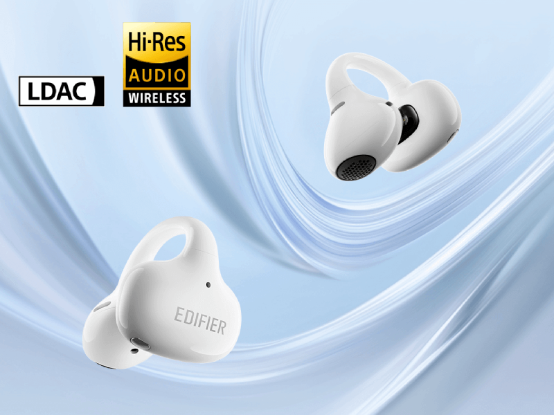 ❲新品❳EDIFIER LolliClip ワイヤレスイヤホン 楽天市場】EDIFIER LolliClip ANC搭載 イヤーカフ型 ワイヤレス