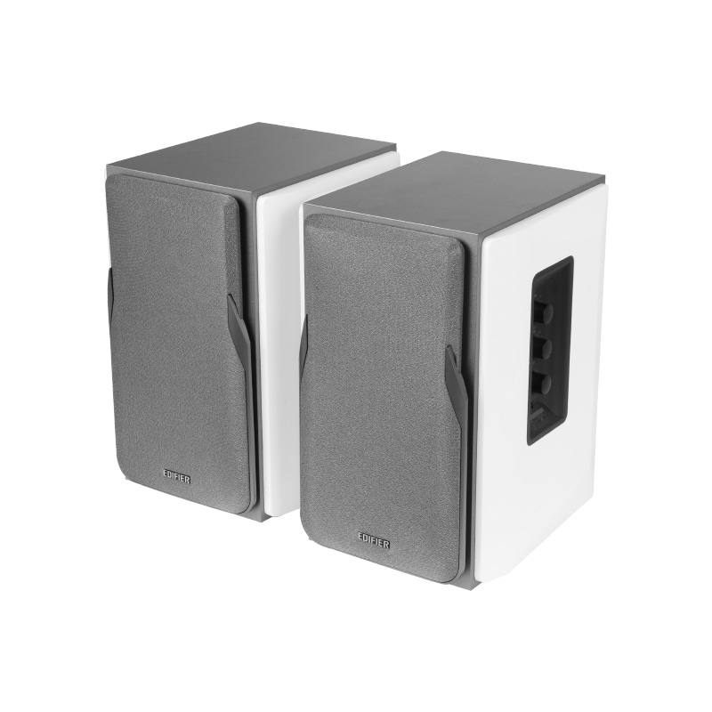 two edifier R1380DB speakers