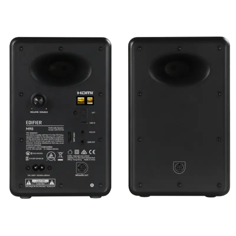 EDIFIER「M90」ブラック EDIFIER M90 デスクトップスピーカー｜コンパクトで高音質